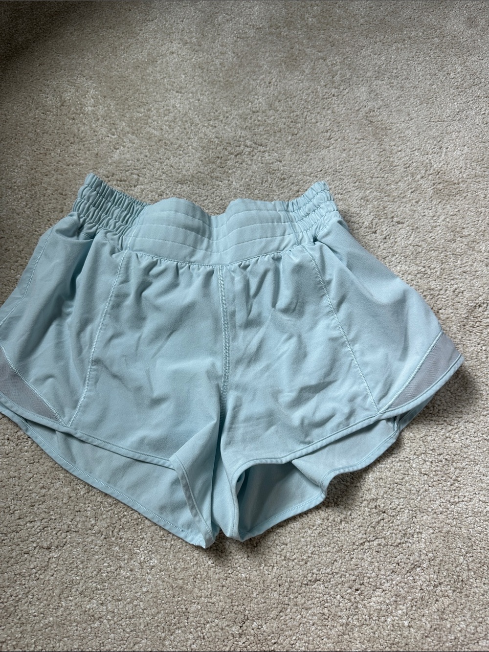 lululemon athletica Pale Blue Women's Athletic Shorts